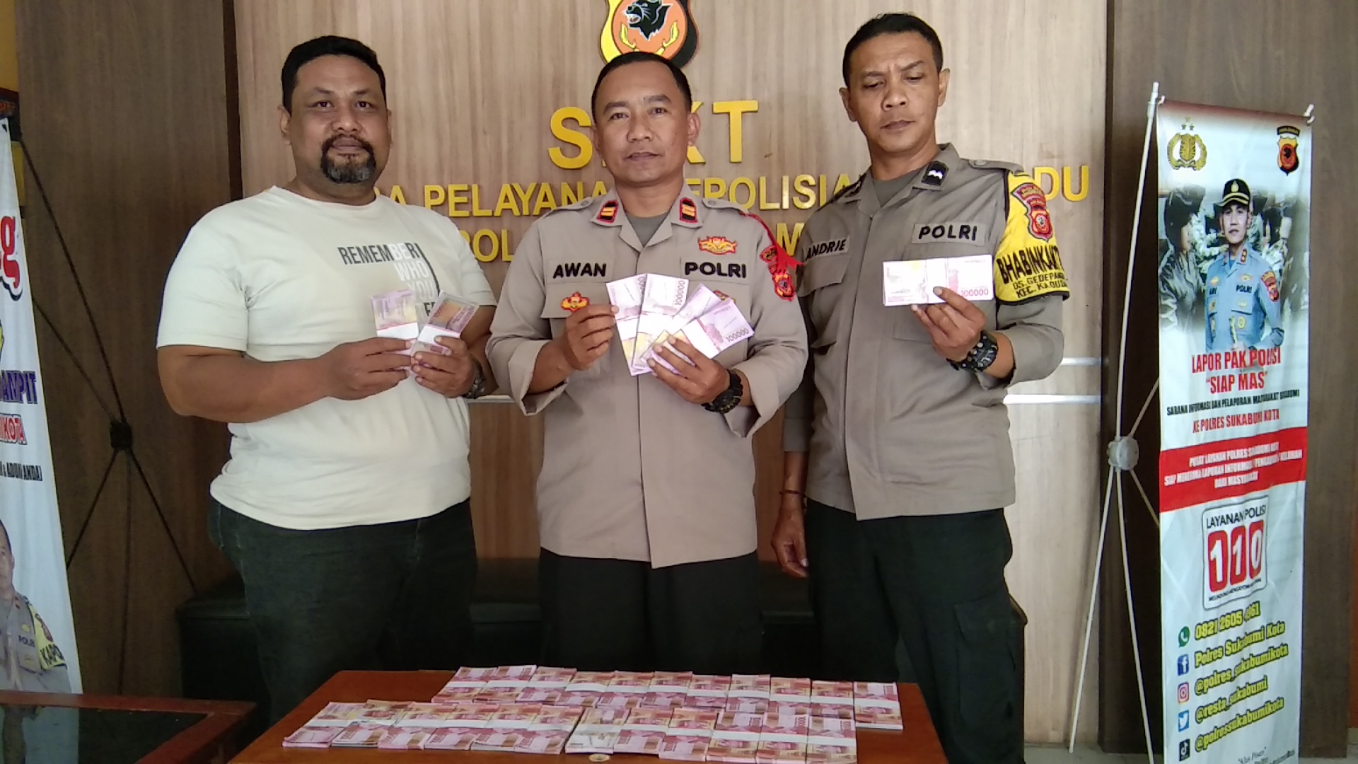 Polsek Kadudampit Polres Sukabumi Kota Berhasil Menggagalkan Diduga Upaya Penipuan Penggandaan Uang Polsek Kadudampit Polres Sukabumi Kota Berhasil Menggagalkan Diduga Upaya Penipuan Penggandaan Uang