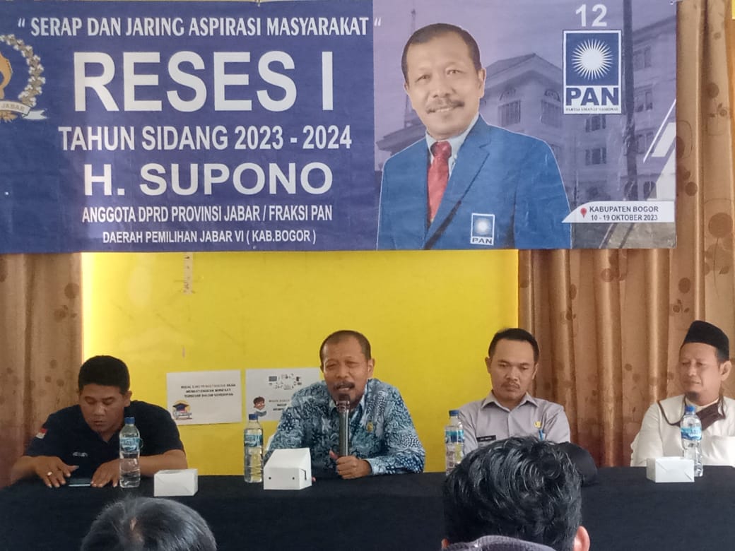 Anggota DPRD Provinsi Jabar dari Fraksi PAN gelar Reses di Desa Puraseda