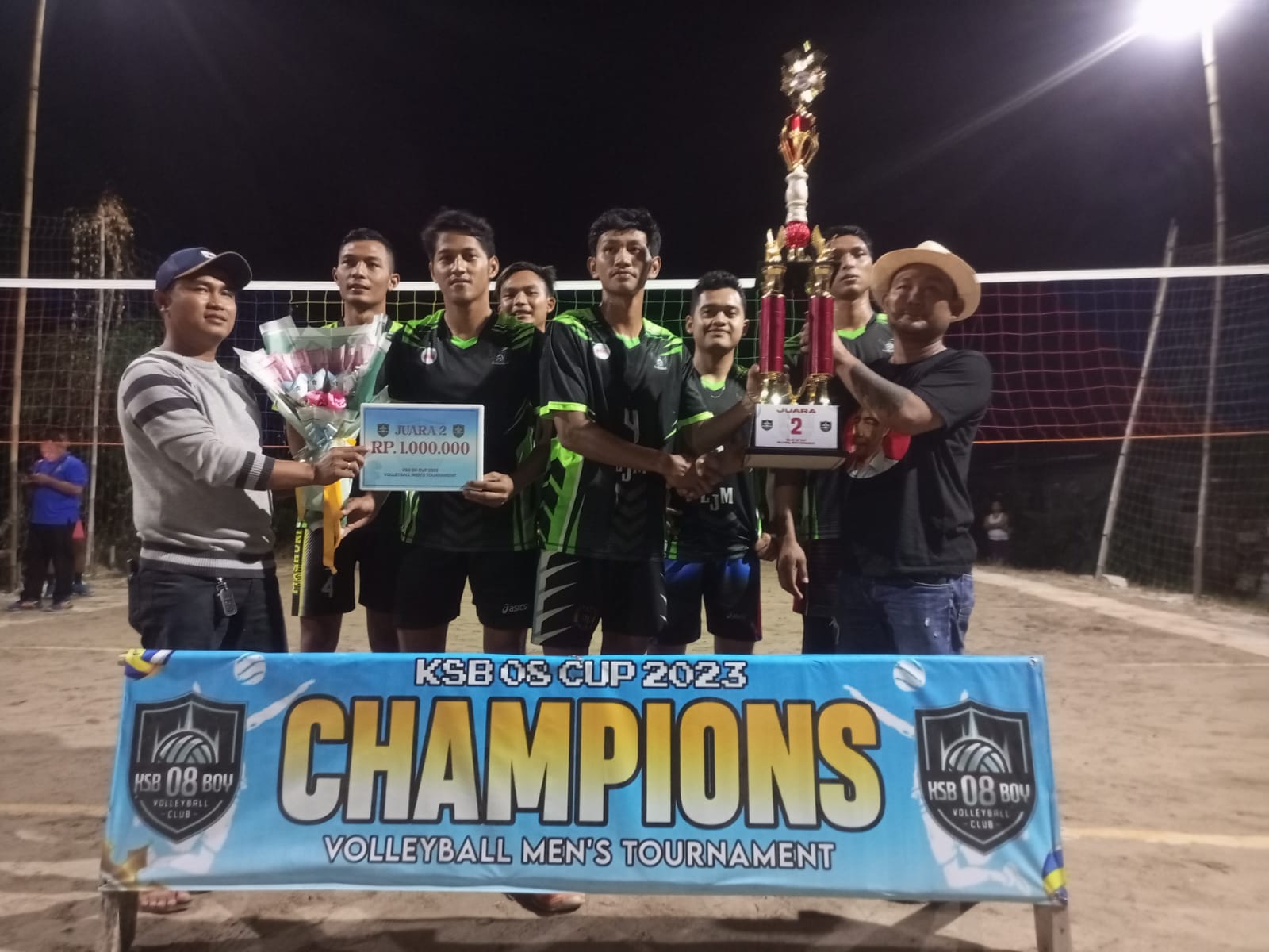 Turnamen Bola Volly KSB 08 Cup 2023 diikuti 12 Klub