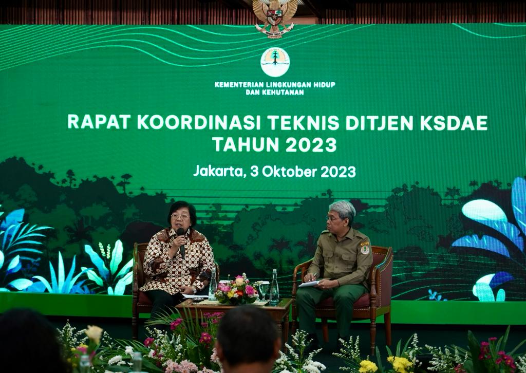 Konservasi Makin Strategis, Menteri LHK Minta Jajaran KSDAE Jaga Hubungan Nasional-Subnasional