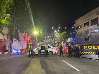 Polres Tanjung Perak Gelar Patroli Gabungan Guna Mengantisipasi Curanmor, Curat, Dan Curas