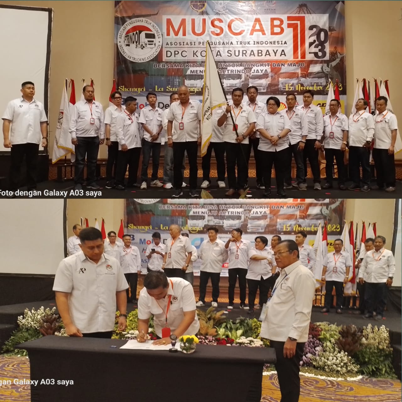 MUSCAB 1 dan MUSDALUB APTRINDO 2023 Sukses di Gelar, Lantik ketua DPC Surabaya Dan DPD Jatim