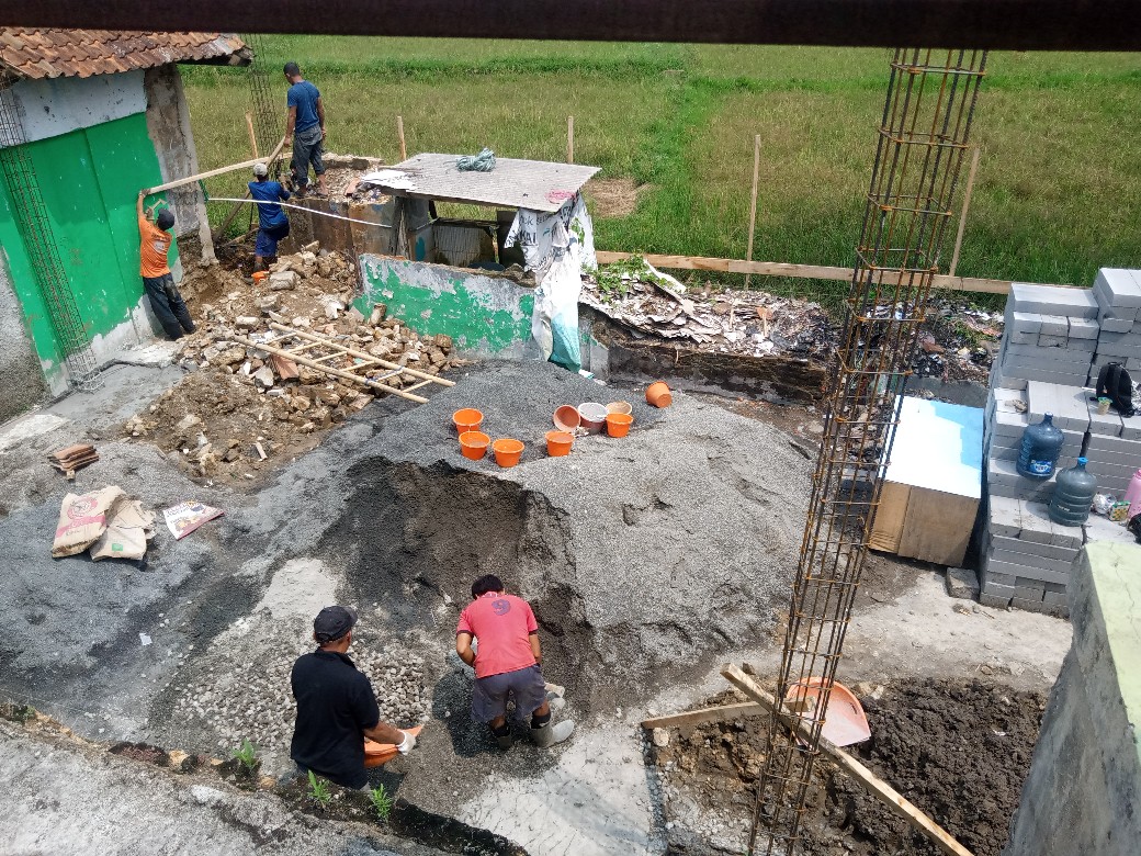 Pemdes Purasari Realisasikan DD untuk Pembangunan Gedung Serbaguna