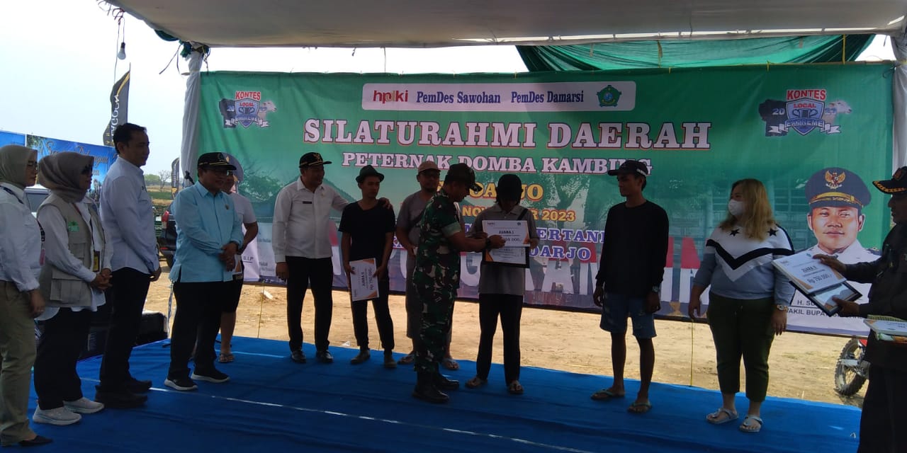 Wabup Subandi Menggelar Acara Silaturahmi antar Peternak Domba untuk Tingkatkan Ketahanan Pangan Nasional