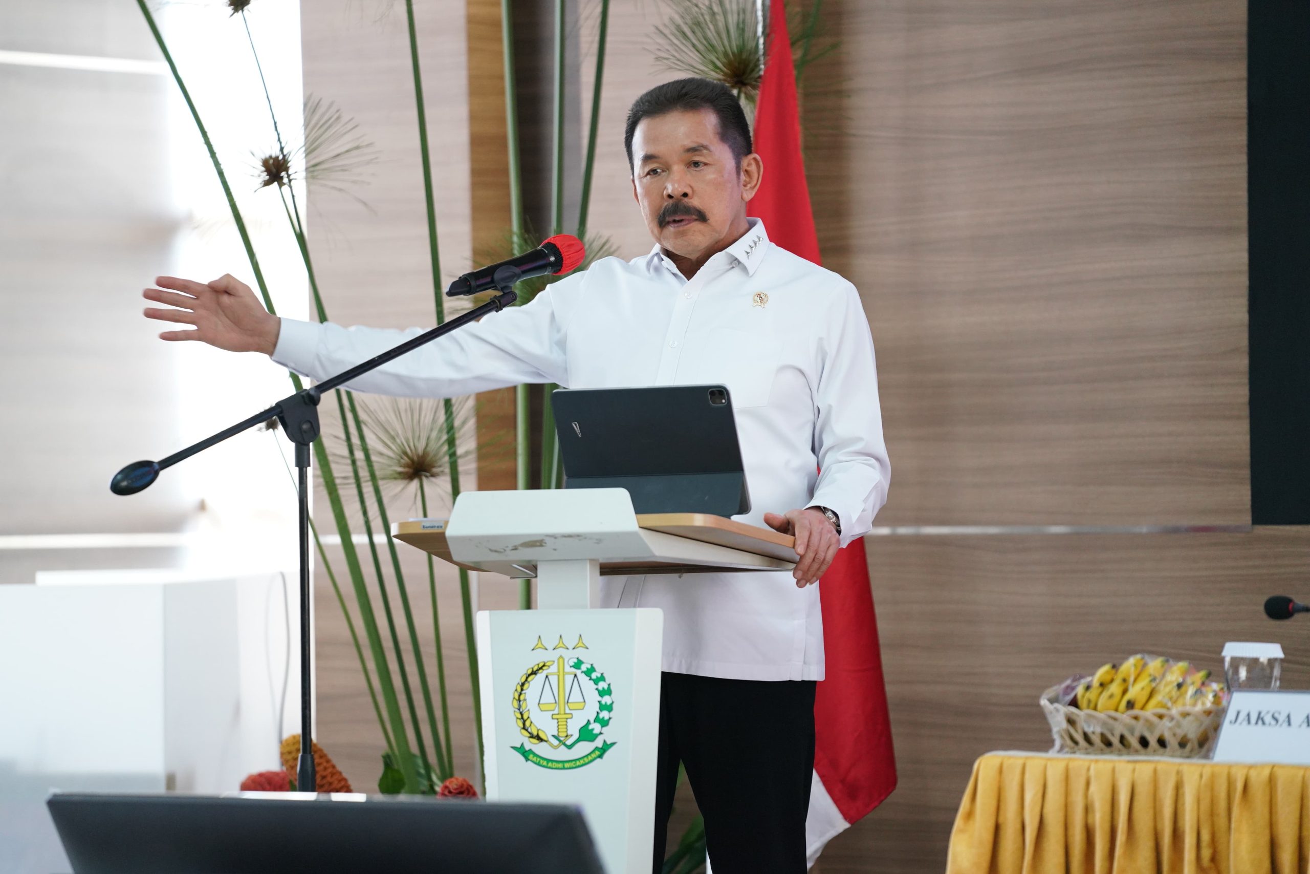 Jaksa Agung: “Pemberantasan Korupsi dan Upaya Pendampingan Kejaksaan Agung dalam Proyek BTS 4G, Turut Memajukan Indonesia di Bidang Teknologi Informasi”