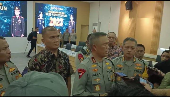 Polda Jatim Menggelar Acara Anev Akhir Tahun 2023, Ditempat Gedung Rupatama