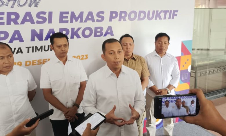 Polda Jatim Menggelar Acara Generasi Emas Tanpa Narkoba, Di Convention Hall Surabaya