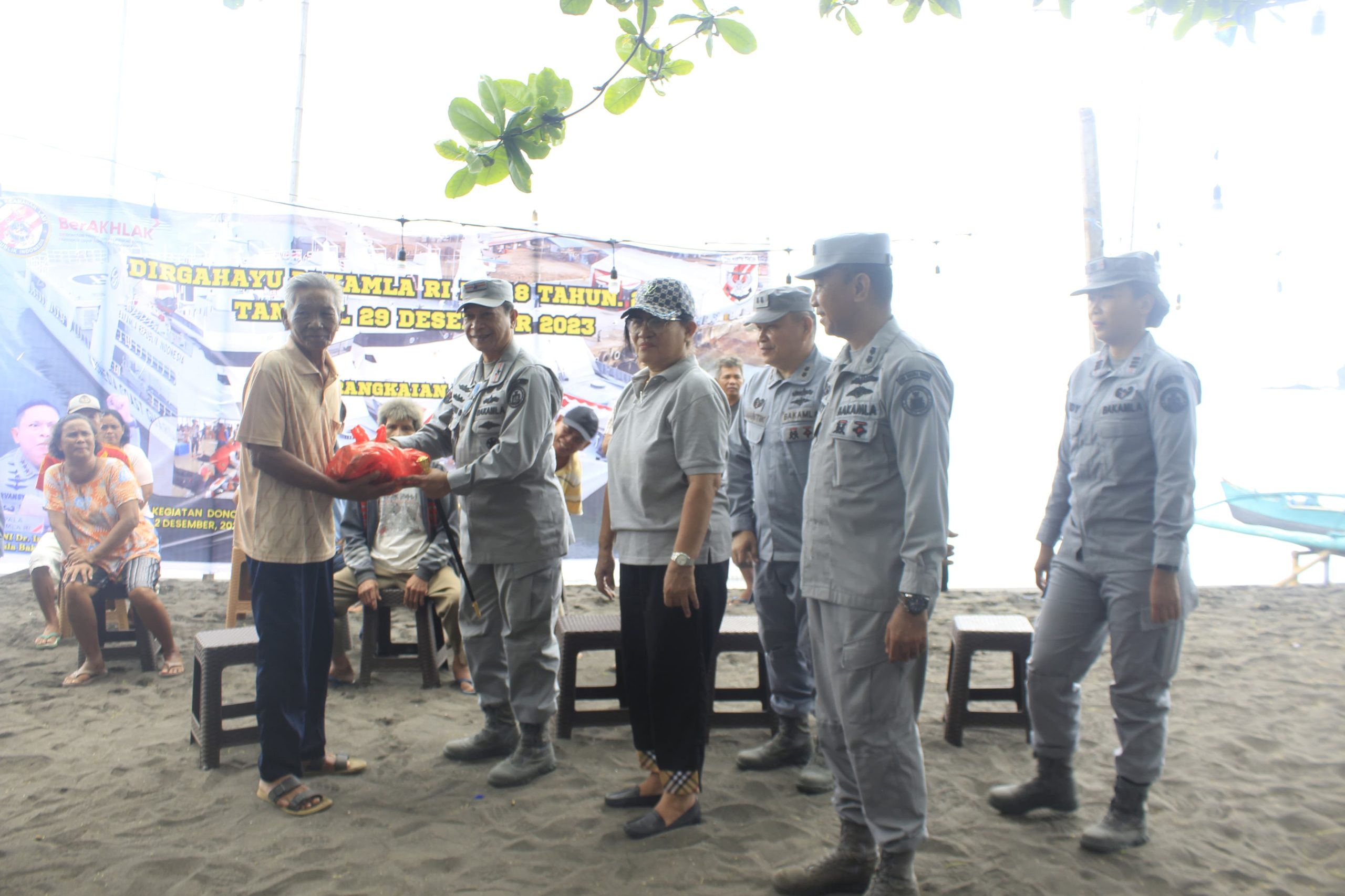 HUT Bakamla RI Semakin Dekat, Zona Bakamla Tengah Aktif Berikan Tali Kasih