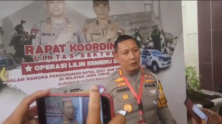 Ditlantas Polda Jatim Menggelar Acara Operasi Lilin Semeru 2023