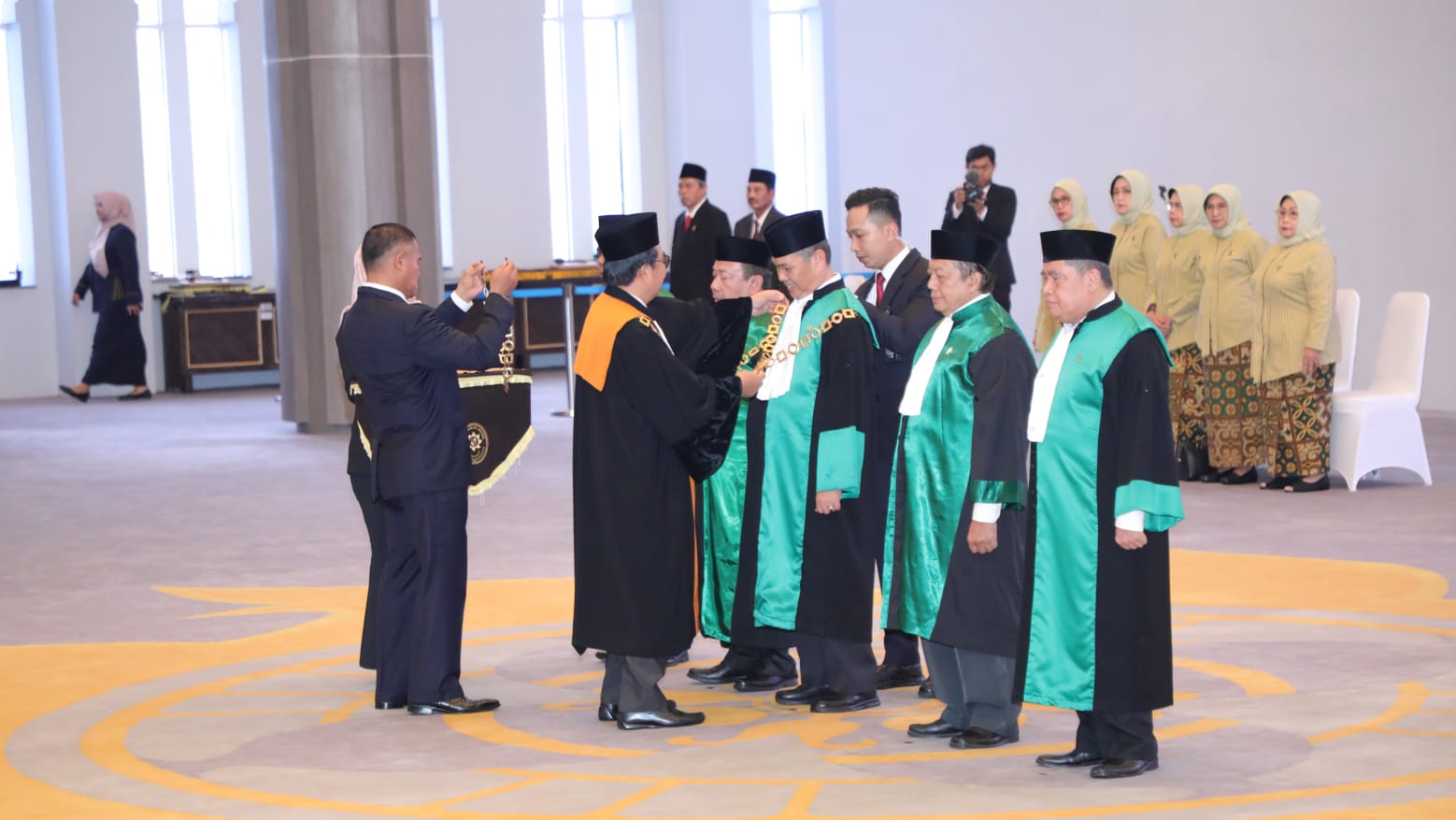 Lantik 5 KPTA, KMA Ungkap Agar Maksimal Fungsi Kawal Depan (Voorpost) Mahkamah Agung Didaerah