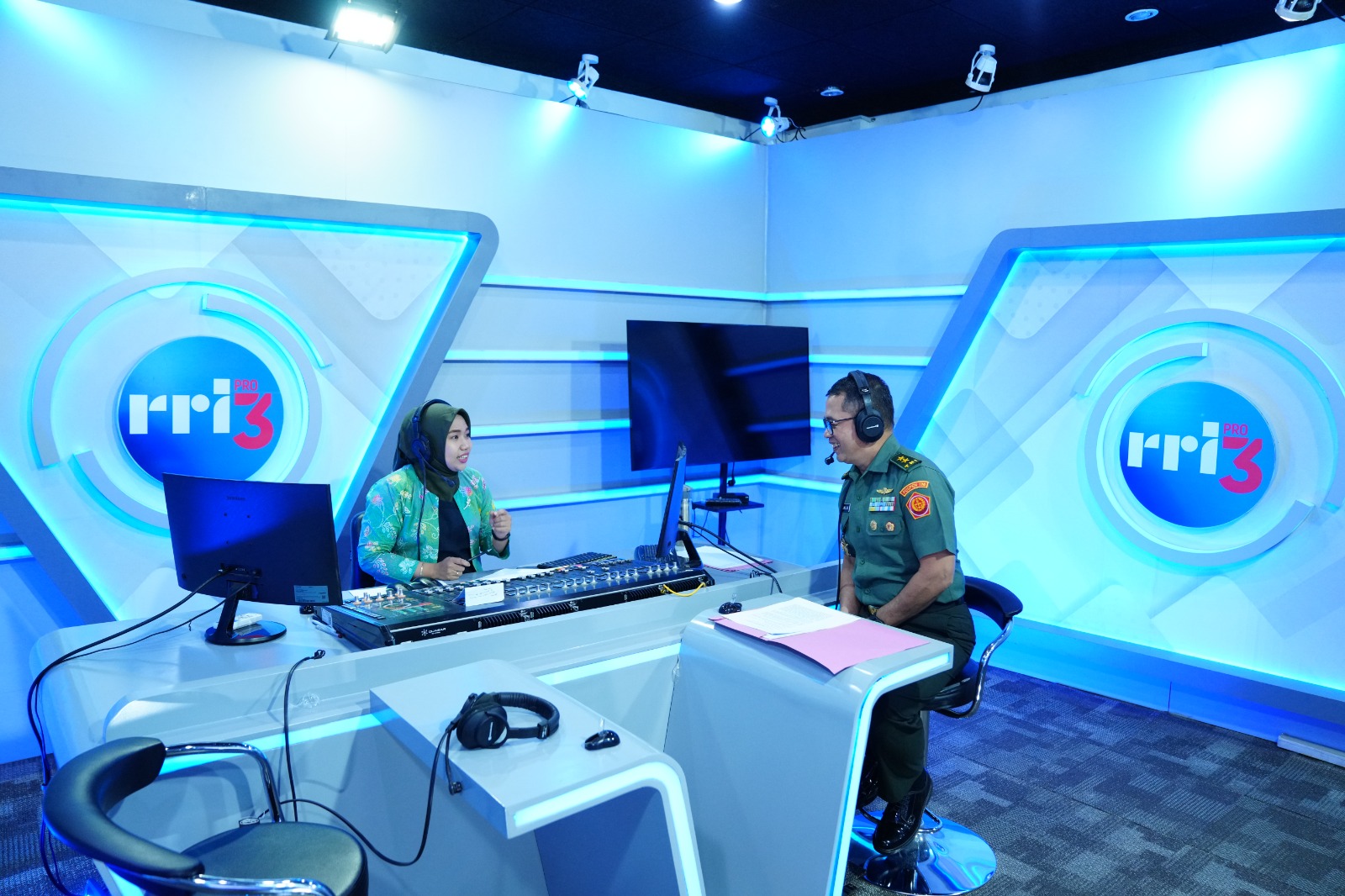 Kapuspen TNI Kunjungi RRI Pusat Menjalin Silaturahmi dan Kerja Sama Pemberitaan