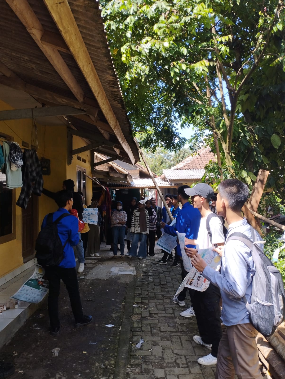 Aliansi Rayon PMII Syekh Mansyur Geruduk Kantor PC PMII Pandeglang