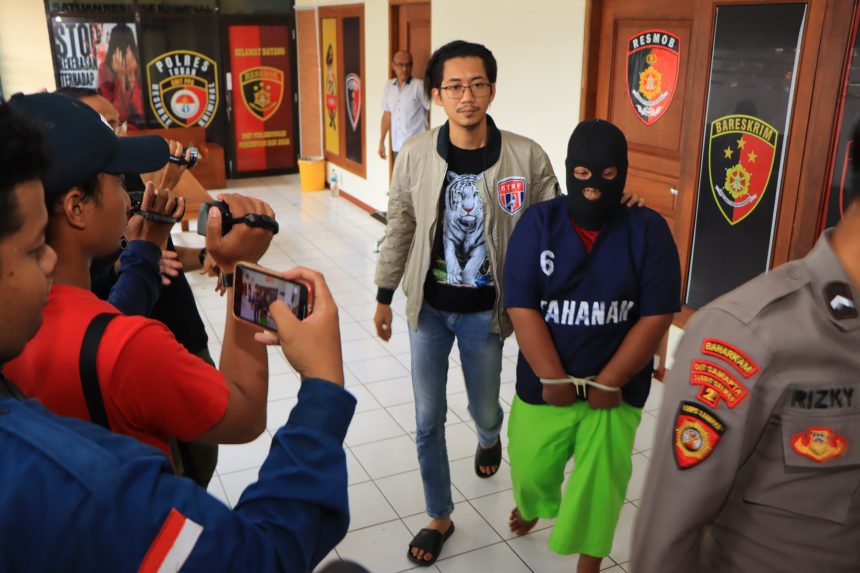 Polres Tuban Ungkap Kasus Bermotif Menjadi Penjaga Malam, Terlena Dengan Mencuri Motor