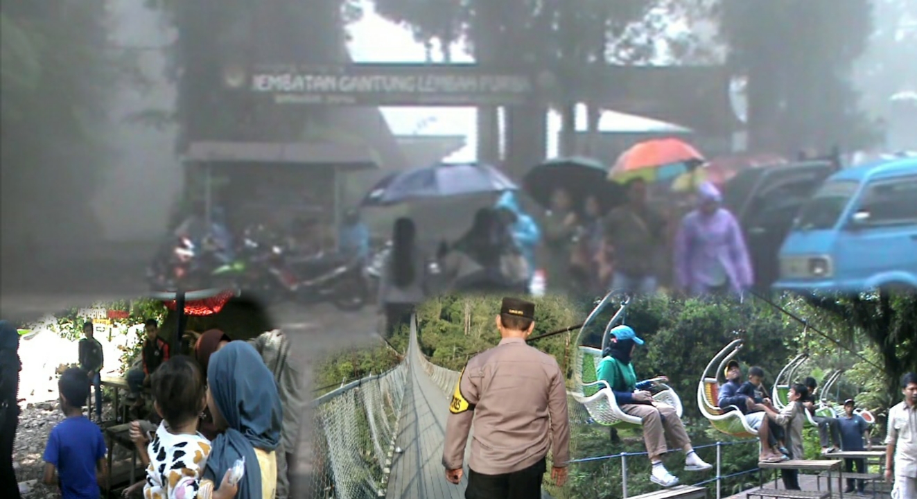 Puncak Libur Nataru Wisata Jembatan Gantung Situgunung Pengunjung Menurun Hingga 30 % Puncak Libur Nataru Wisata Jembatan Gantung Situgunung Pengunjung Menurun Hingga 30 %