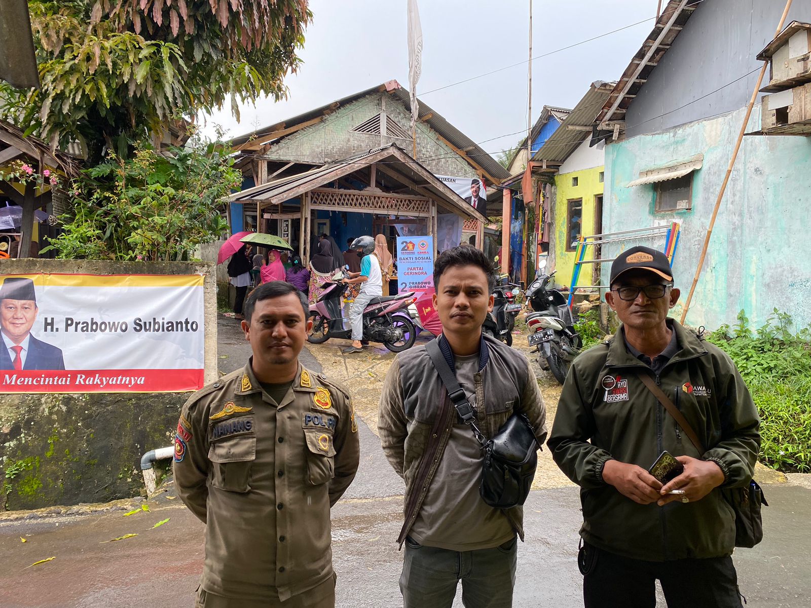 Panwaslu Kecamatan Leuwiliang Lakukan Pengawasan Kegiatan Baksos Pemeriksaan Kesehatan