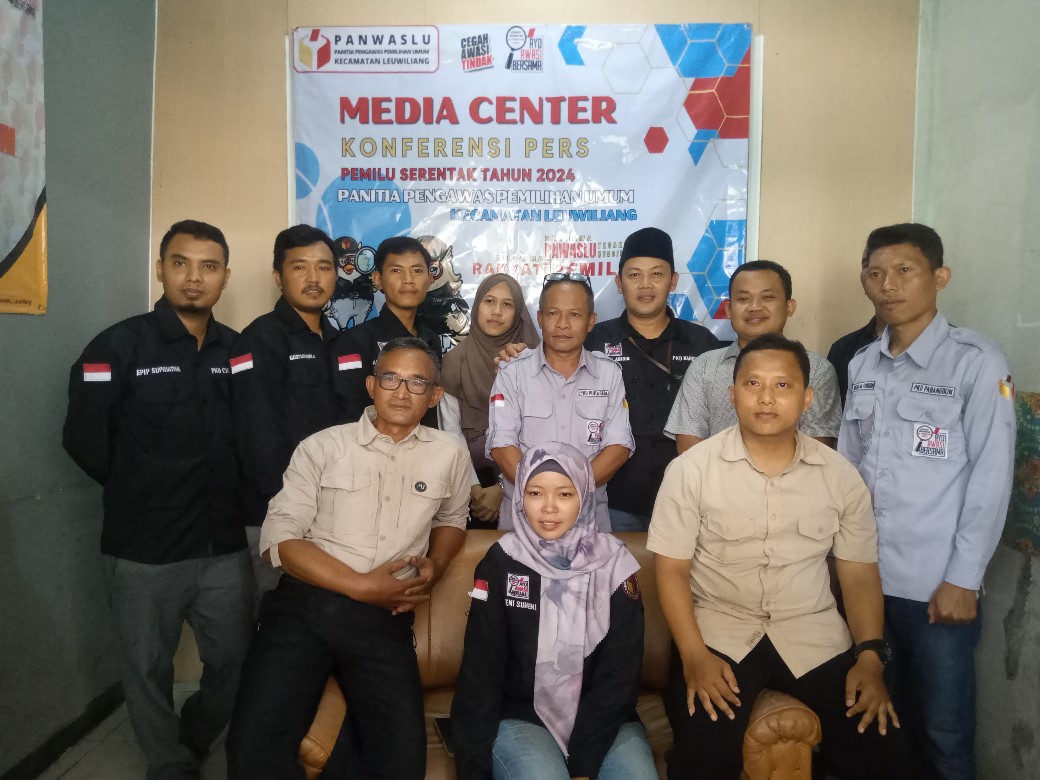 Terkait Pengawasan Kampanye dan Pengawasan Logistik, Panwaslu Kecamatan Leuwiliang Gelar Rakoor Bersama PKD