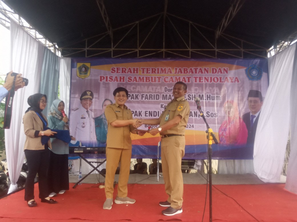 Sertijab dan Pisah Sambut Camat Tenjolaya