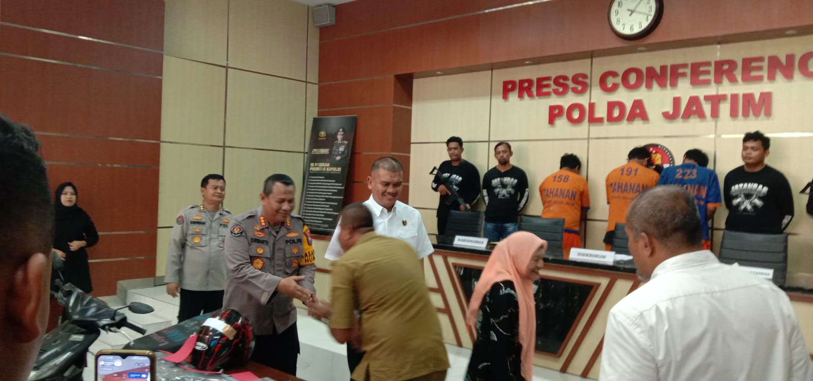 Polda Jatim Ungkap Kasus Curas, Dan Pelaku Tak Segan Secara Paksa Ke Korbannya