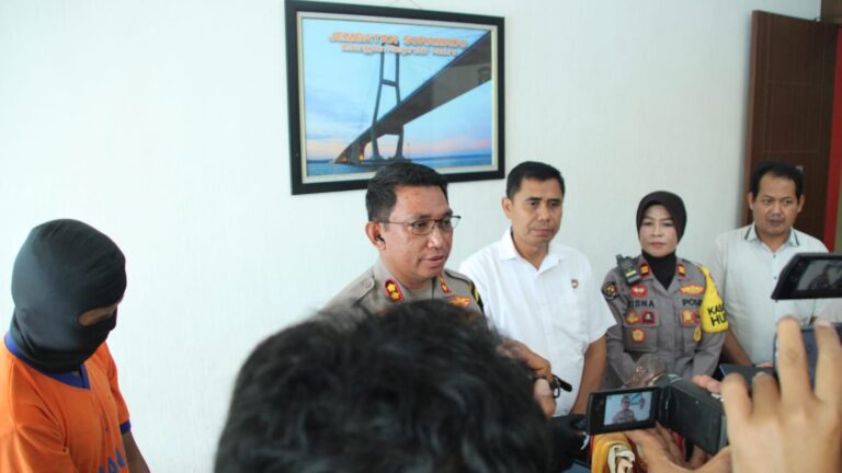 Polres Bangkalan Ungkap Kasus Pelaku Pencurian Di Gereja Mariya lmmakulata