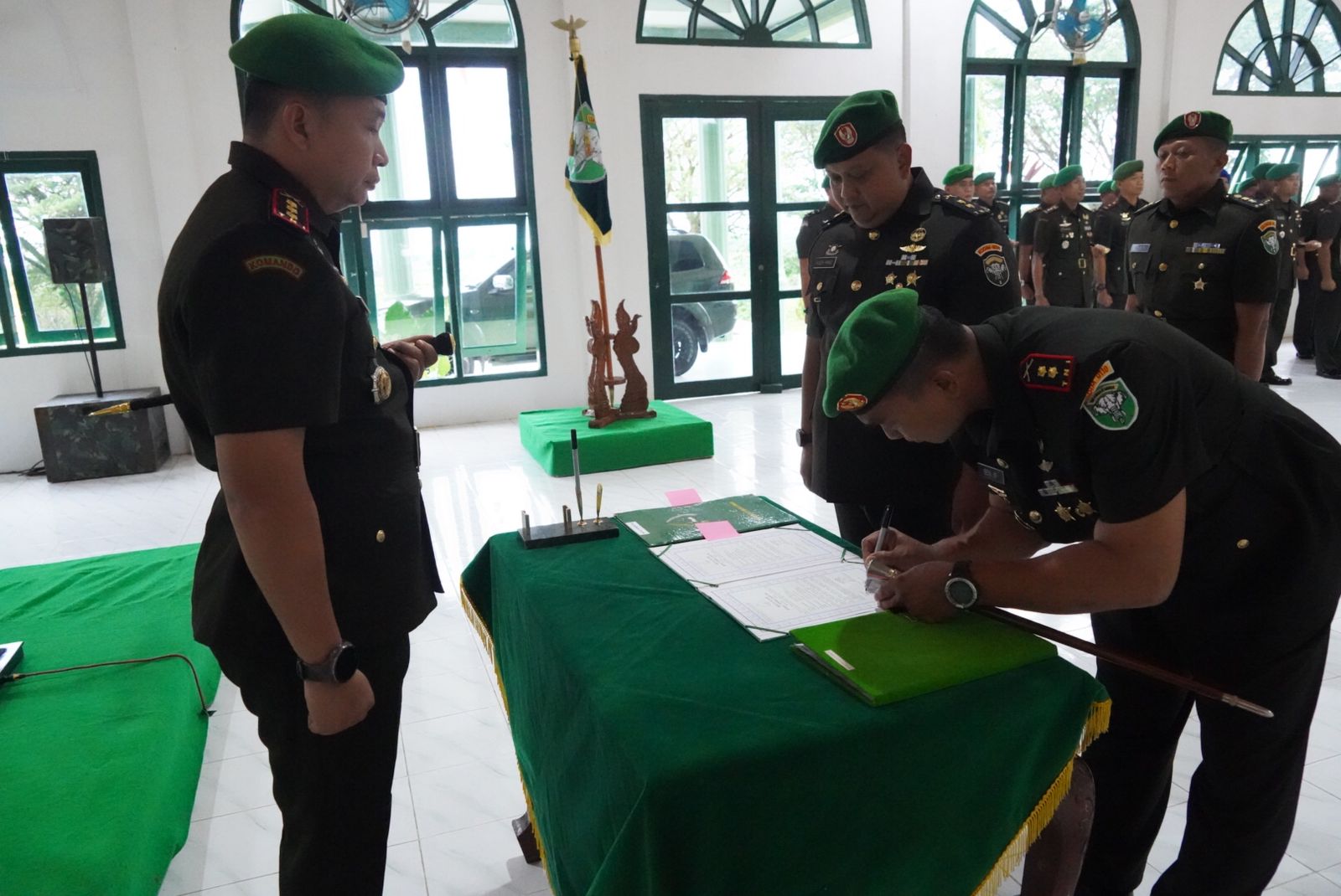 Danrem 012/TU Pimpin Sertijab Dandim 0110/Abdya Danrem 012/TU Pimpin Sertijab Dandim 0110/Abdya