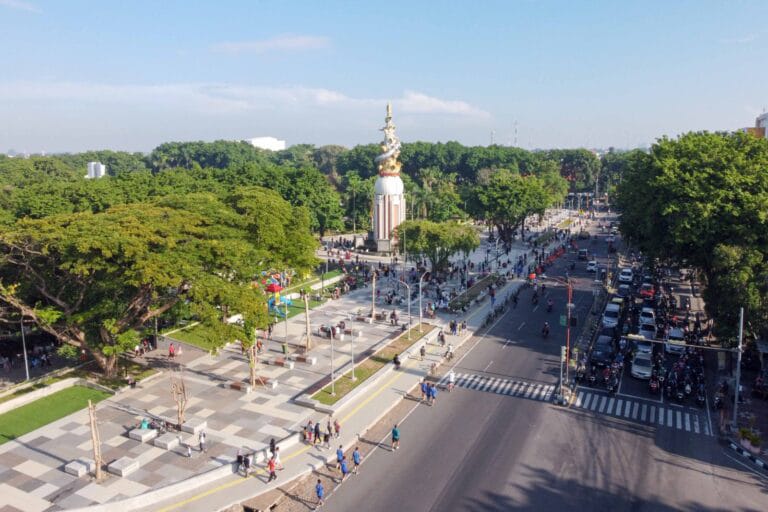 Alun-alun Kota Sidoarjo Direvitalisasi Total Seluruhan Tahun 2024