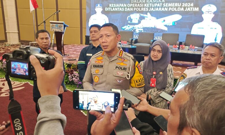 Ditlantas Polda Jatim Menggelar Rakor Menjelang Operasi Ketupat Semeru 2024