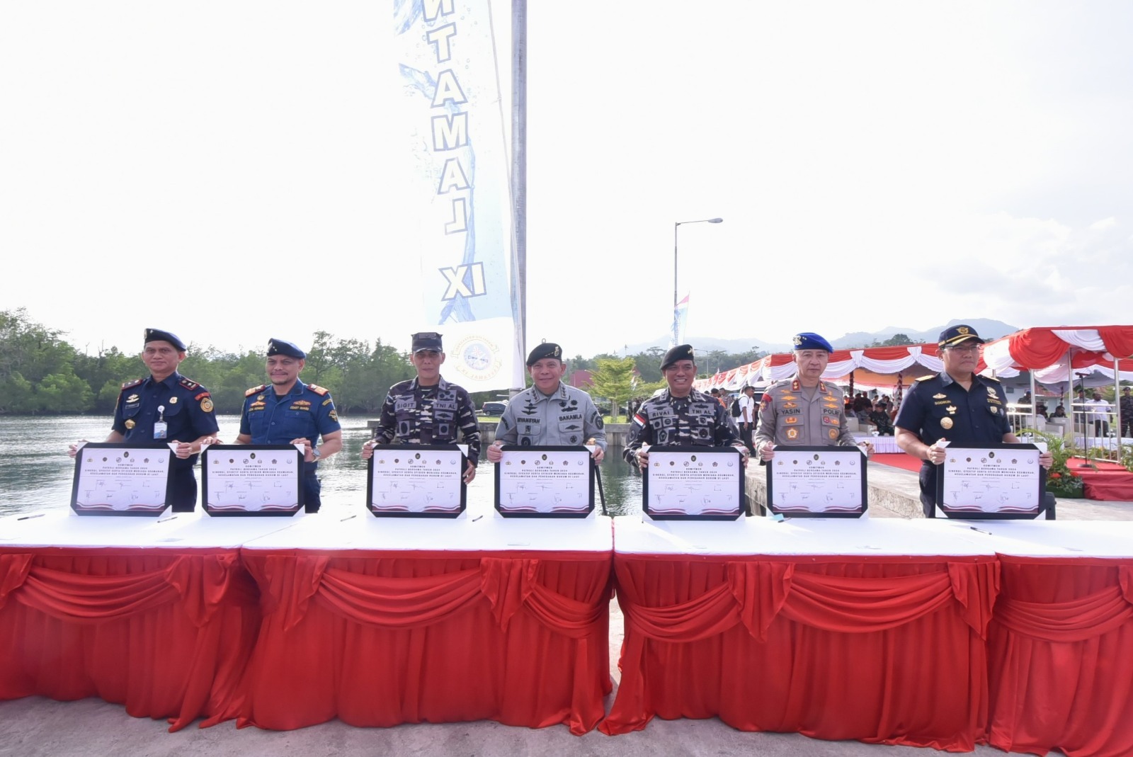 Wujudkan Sinergi Pengamanan Laut Nusantara, Bakamla RI Gelar Patroli Bersama Tahun 2024