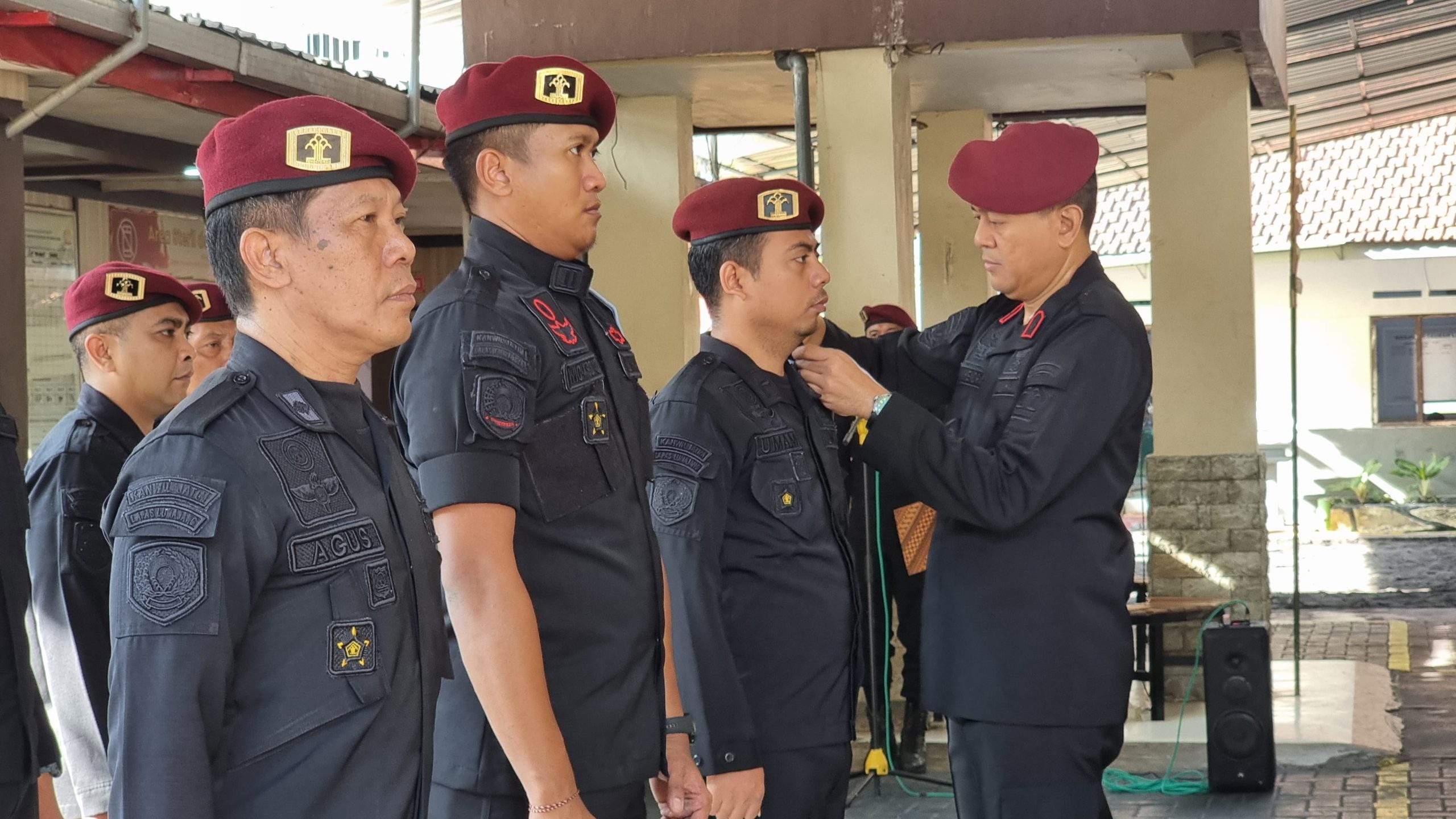 Kalapas IIB Lumajang Secara Resmi Mengukuhkan Tim Satops Patnal Kalapas IIB Lumajang Secara Resmi Mengukuhkan Tim Satops Patnal