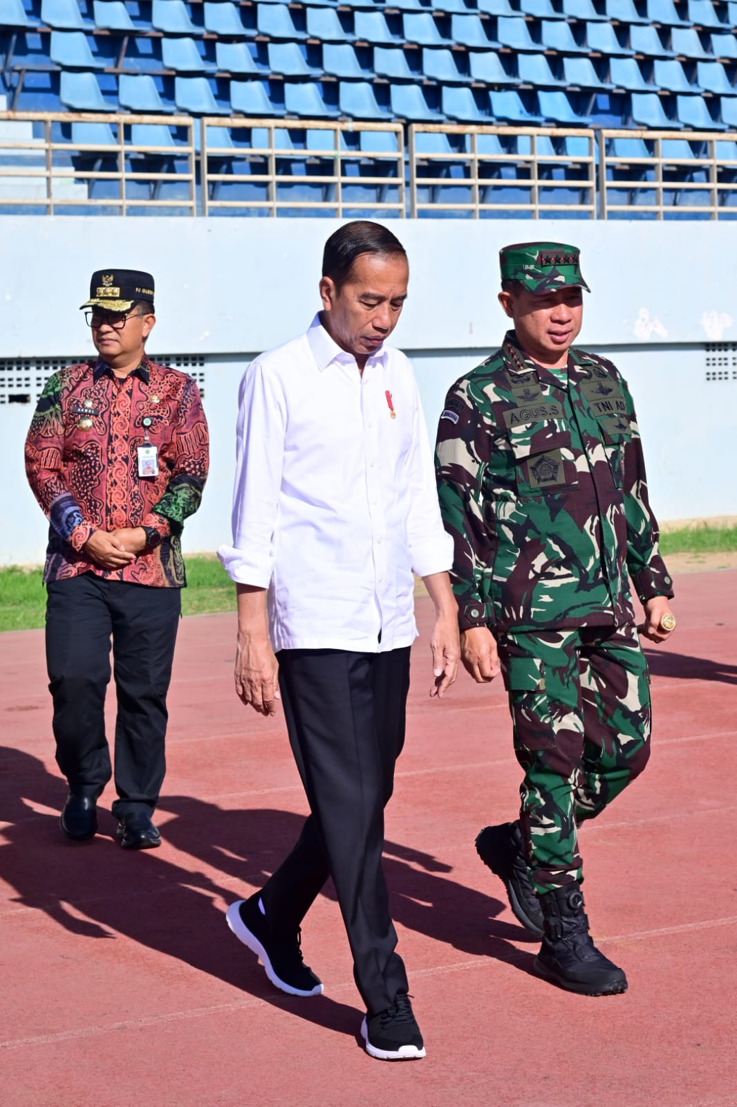 Panglima TNI Dampingi Presiden RI Kunjungan Kerja Ke IKN