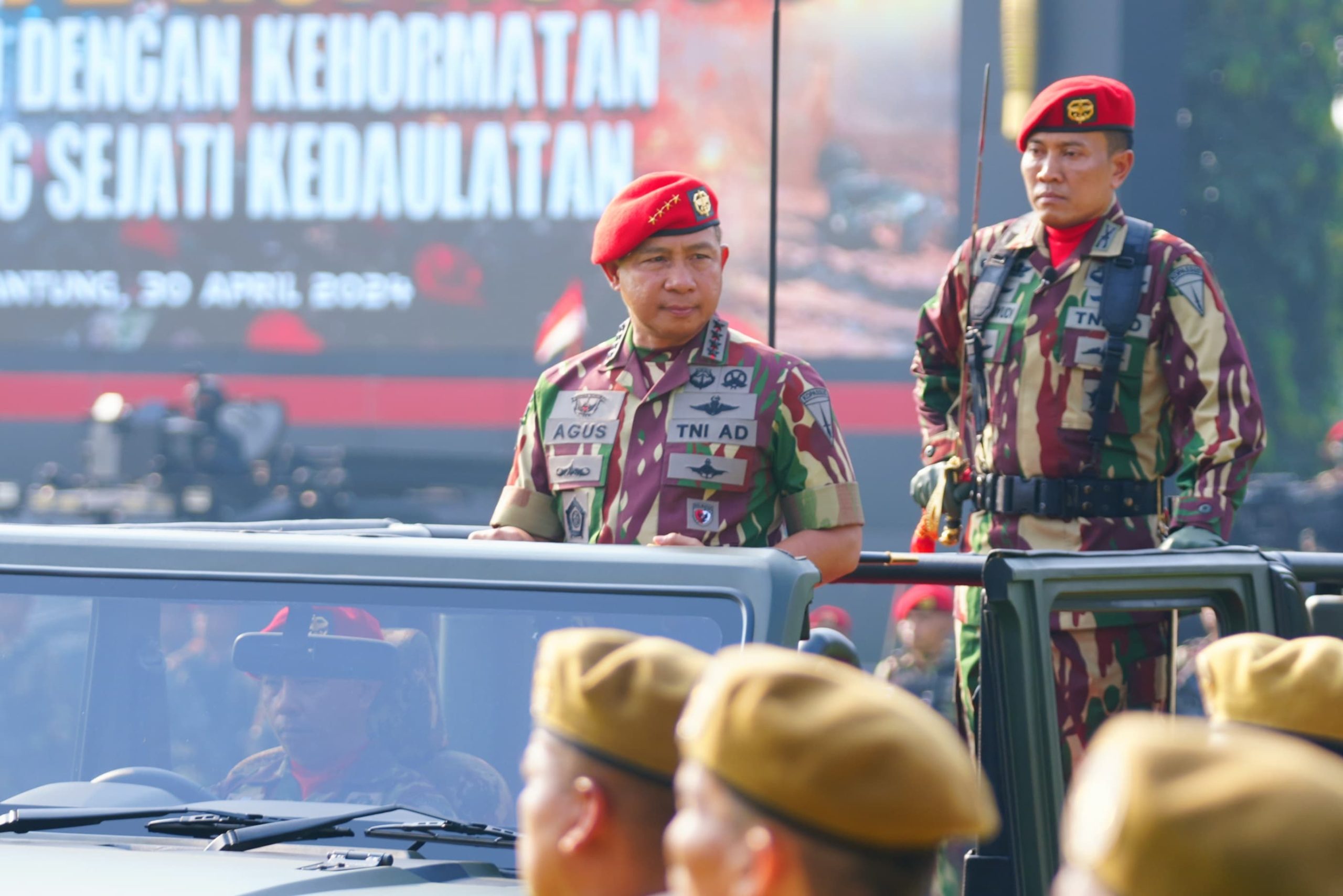 Panglima TNI Pimpin Upacara Peringatan HUT Kopassus Ke-72