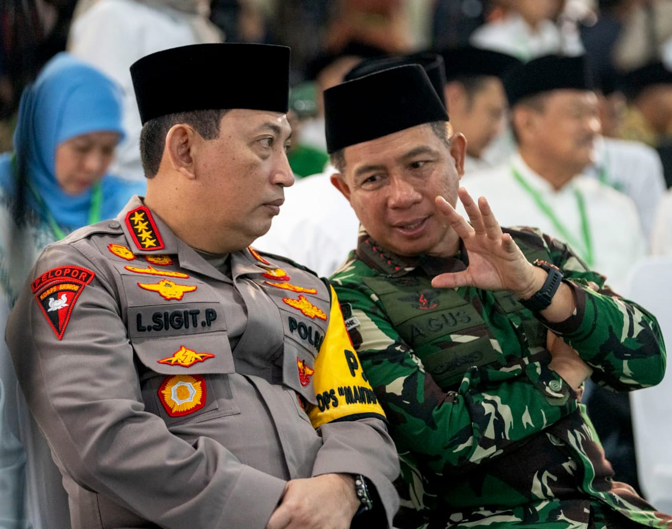 Panglima TNI Hadiri Acara Halal Bihalal dan Silaturahmi PBNU