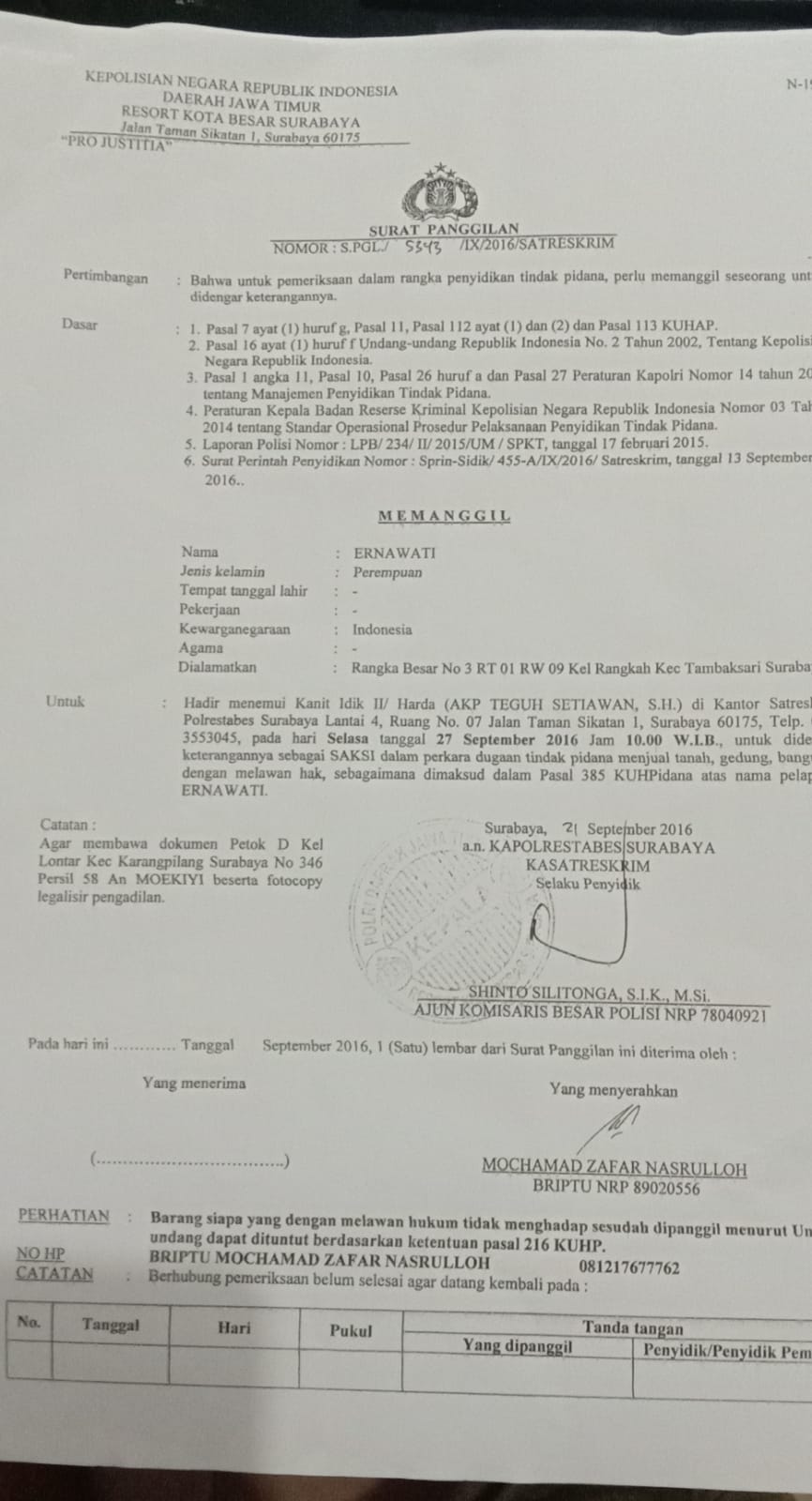 Diduga Hak Tanah Ahli Waris petok-D Di Akui PT. Intiland development Diduga Hak Tanah Ahli Waris petok-D Di Akui PT. Intiland development