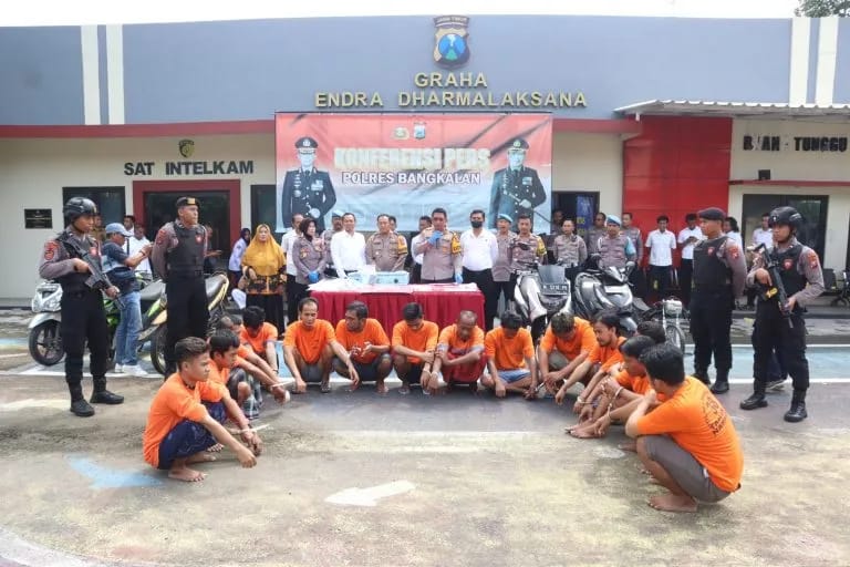 Polres Bangkalan Ungkap Kasus Narkoba, Sekaligus Tindak Pidana 3C