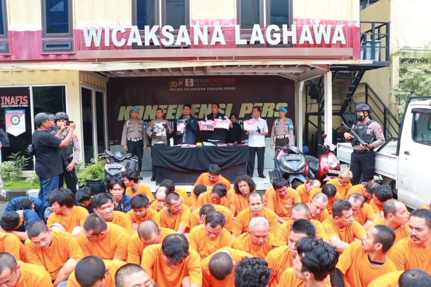 Polres Tanjung Perak Ungkap Kasus Selama Operasi Pekat Semeru 2024