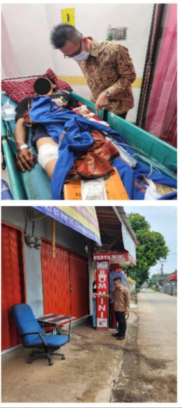 Pencurian Dengan Kekerasan Terjadi Diwilayah Cileungsi Bogor, Korban Mengalami Luka Berat, Polsek Cileungsi Lakukan Tindakan Cepat