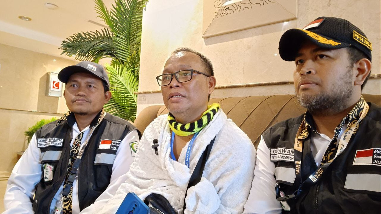 Istri Wafat Saat Tiba di Jeddah, Endang Berterima kasih Petugas Haji Urus Pemakaman Jenazah