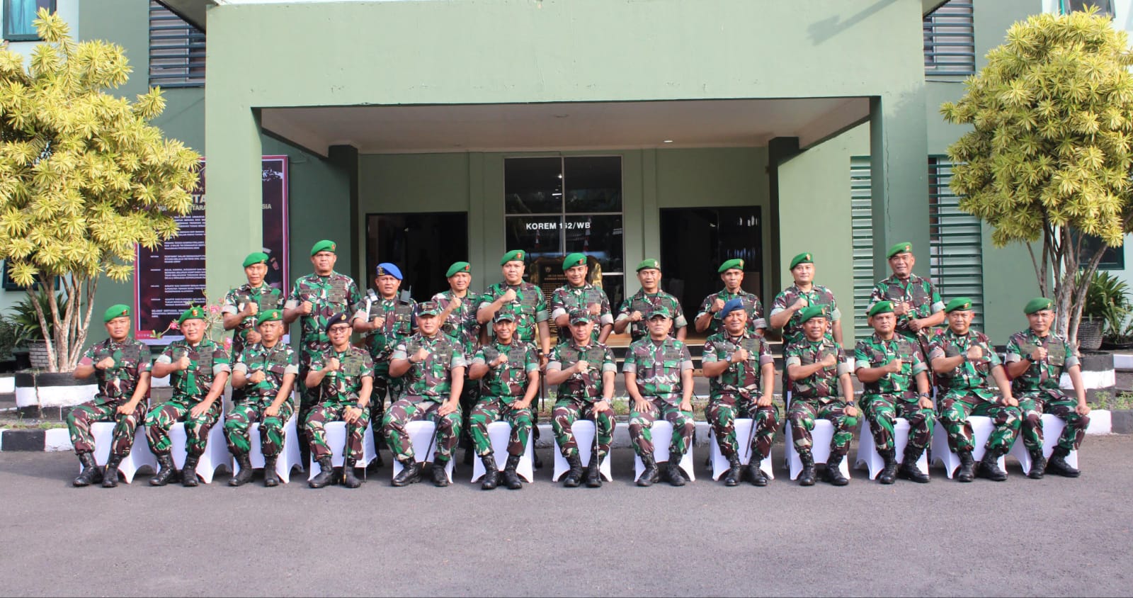 Panglima TNI Laksanakan Kunjungan Kerja Ke Makorem 162/Wira Bhakti