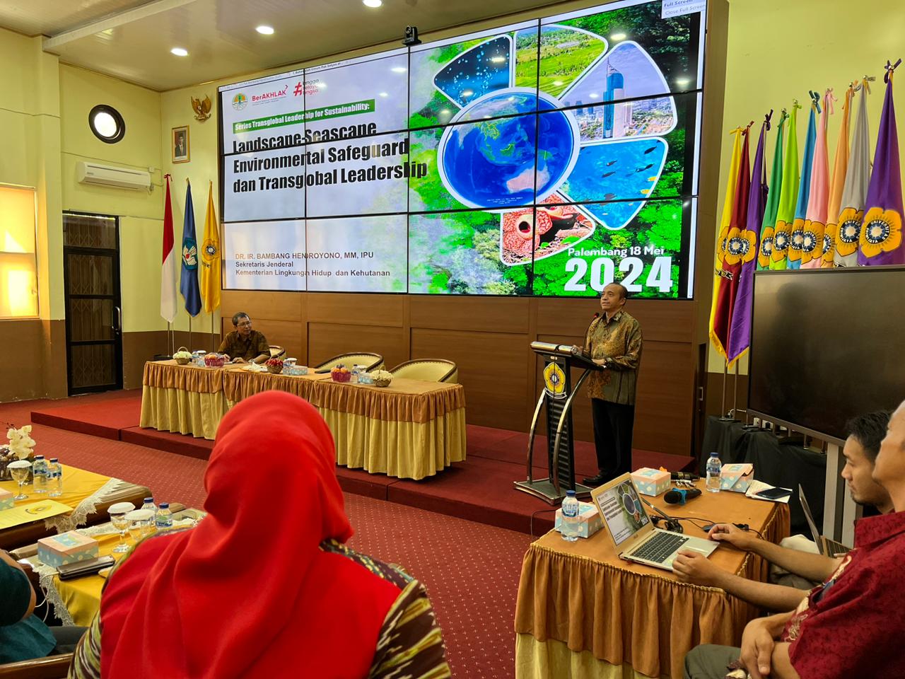 Sekretaris Jenderal KLHK Dorong Perguruan Tinggi Lahirkan Pemimpin Transglobal Berwawasan Lingkungan