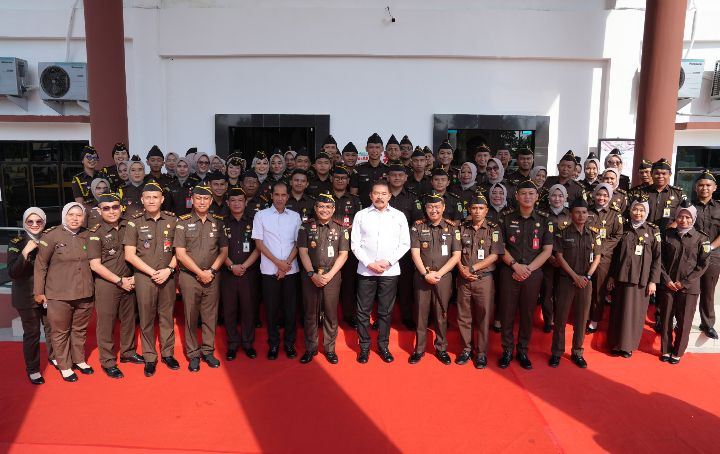 Kunker Jaksa Agung RI ke Wilayah Hukum Kejati Sumsel dalam Rangka peresmian Gedung Baru Kejari Pali dan Kejari Muara Enim