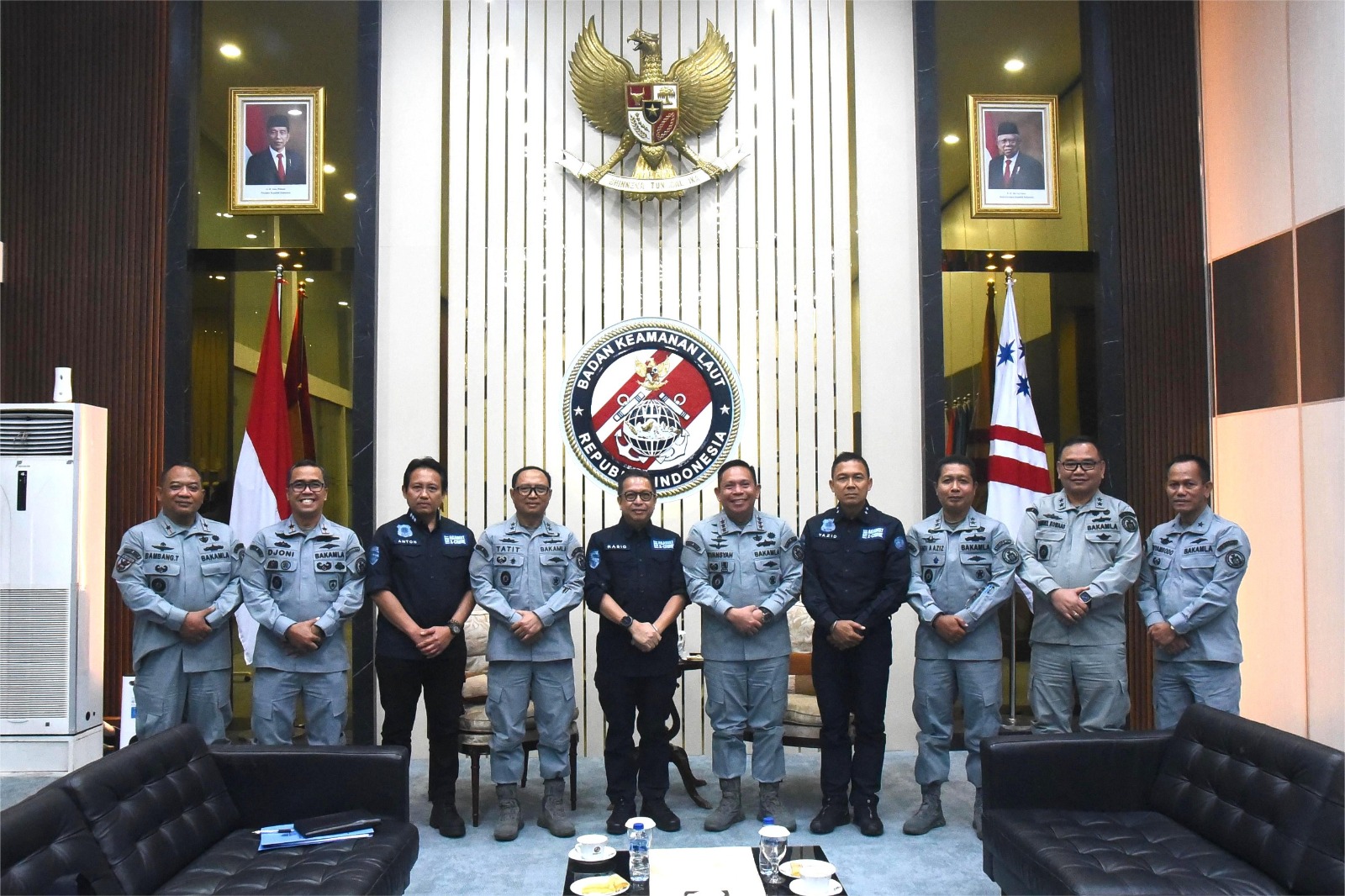 Kepala Bakamla RI Terima Kunjungan Dirjen Penegakan Hukum LHK