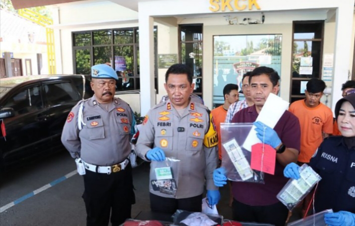 Polres Bangkalan Ungkap Kasus Curanmor Dengan Sasaran Di Perkantoran Dan Pertokoan