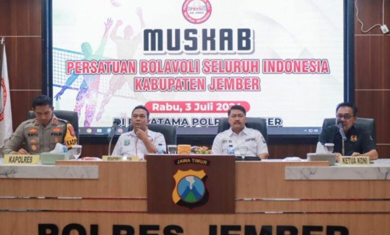 Kapolres Jember Terpilih Secara Aklamasi Sebagai Ketua Umum PBVSI Kapolres Jember Terpilih Secara Aklamasi Sebagai Ketua Umum PBVSI