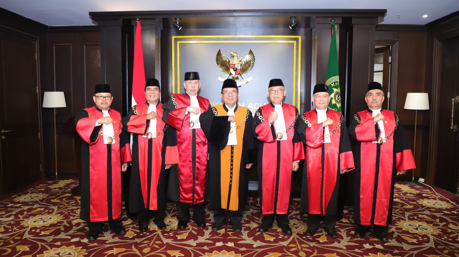 Ketua Mahkamah Agung Lantik Enam Orang Ketua Pengadilan Tnggi