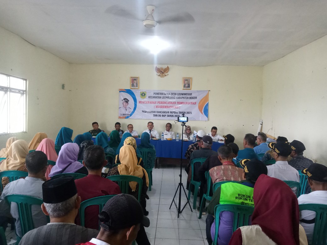 Musyawarah Perencanaan Pembangunan Desa (Musrenbangdes) Leuwimekar Musyawarah Perencanaan Pembangunan Desa (Musrenbangdes) Leuwimekar