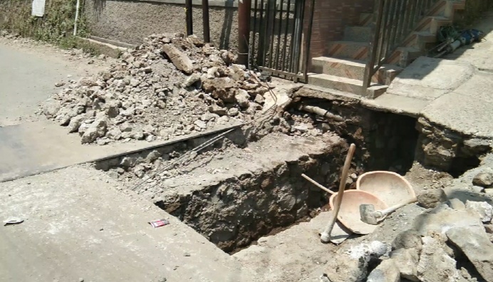 Gorong-Gorong Jembatan Ruas Cisarua Cibaraja Mulai Di Perbaiki