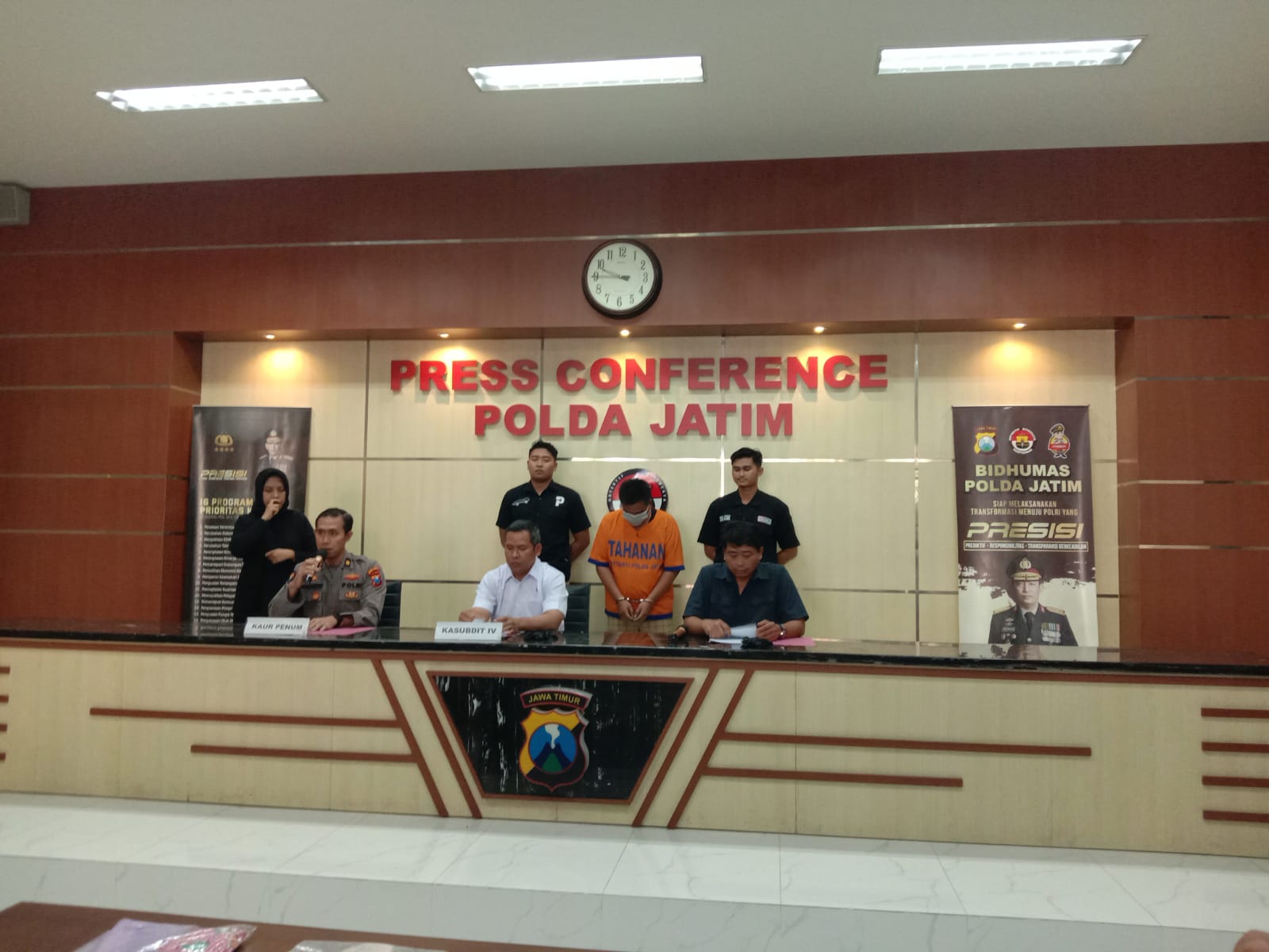 Polda Jatim Ungkap Kasus Pencabulan Ayah Kandung Terhadap Anak Kandung Sendiri