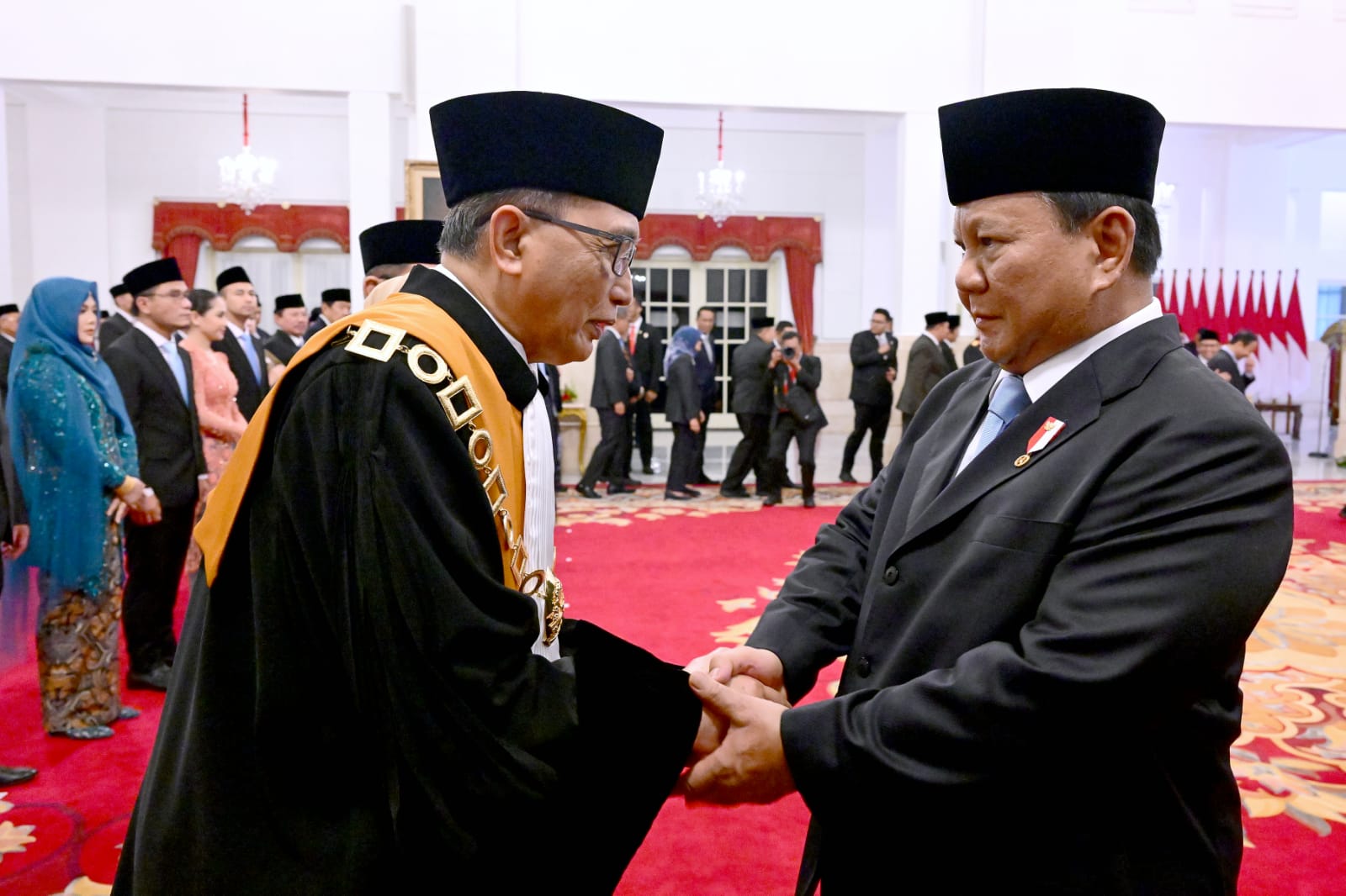 Prof. Dr. H. SUNARTO, S.H., M.H Resmi Menjadi Ketua Mahkamah Agung RI