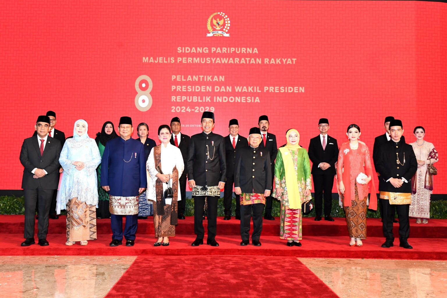 Presiden Jokowi Hadiri Pelantikan Presiden dan Wakil Presiden Republik Indonesia 2024-2029 di Gedung MPR/DPR RI, Jakarta
