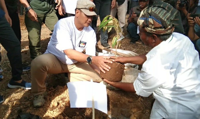 Peringati Hari Ketahanan Pangan Sedunia, Gema PS Jabar Banten Tanam 50 Ribu Pohon Produktif