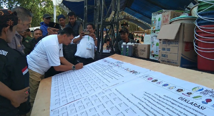 Peringati Hari Ketahanan Pangan Sedunia, Gema PS Jabar Banten Tanam 50 Ribu Pohon Produktif